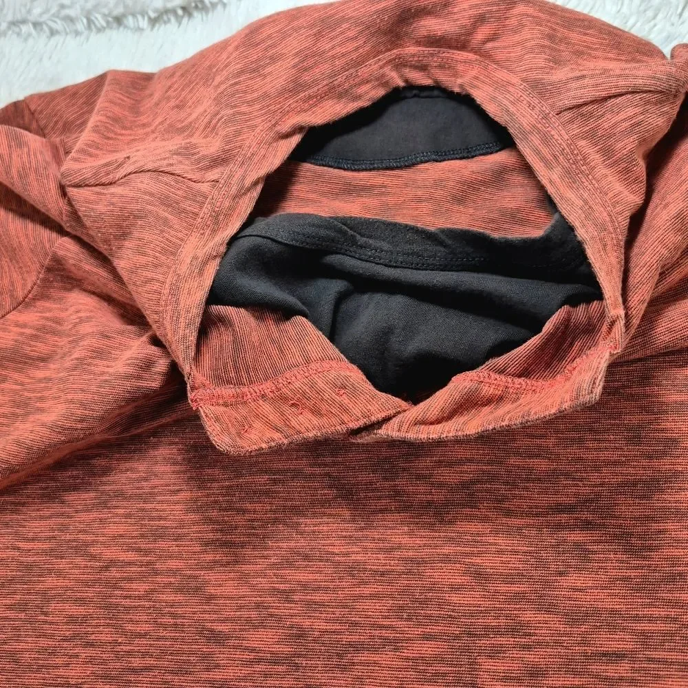 GUESS Burnt Orange Short Sleeve Henley Shirt Men's XXL - Picture 8 of 8